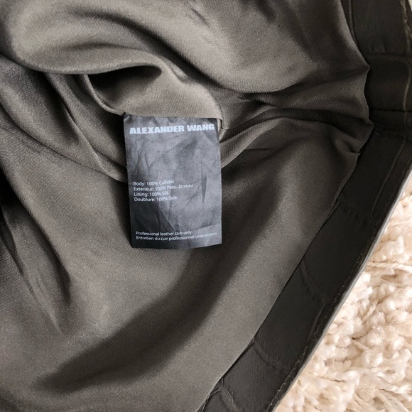 Alexander wang crocodile skirt - Picture 6 of 7